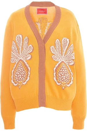 La DoubleJ Cardigan con stampa ananas