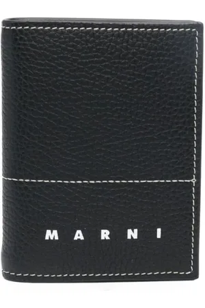 Marni Portafoglio bi-fold in pelle