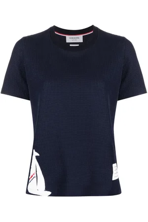 Thom Browne T-shirt con applicazione