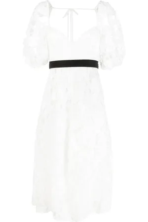 For Love And Lemons Abito midi Marlene con ricamo