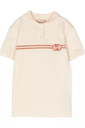 Gucci Polo - Polo GG con ricamo - Toni neutri