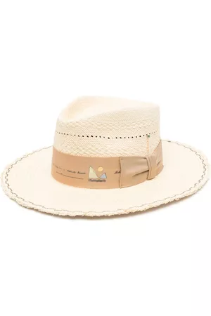 NICK FOUQUET Uomo Cappelli - Cappello a tesa larga 681 Mehari - Toni neutri