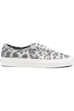 Vans Uomo Sneakers - Sneakers Old Skool leopardate - Grigio