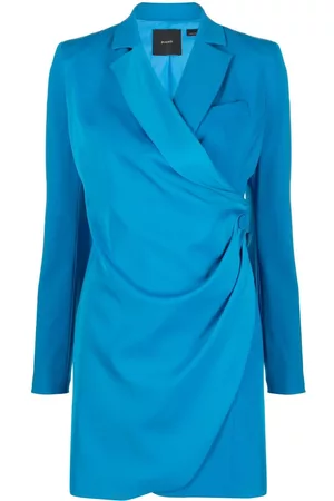 Pinko Donna Vestito blazer doppiopetto - Abiot modello blazer - Blu