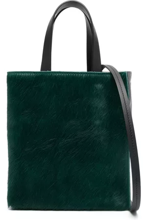 Marni Donna Shopper e tote bag - Borsa tote Museo con design color-block - Verde