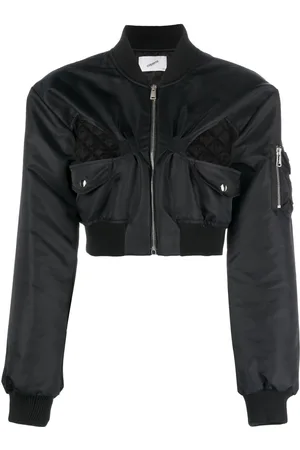 COPERNI Bomber crop con cut-out