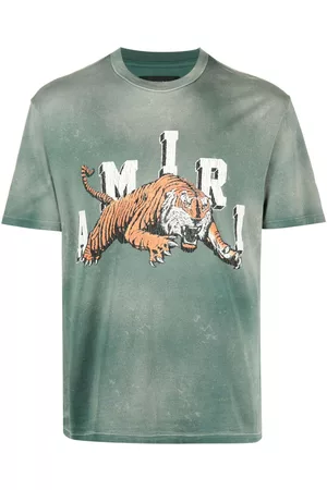 AMIRI Uomo T-shirt con stampa - T-shirt con stampa - Verde