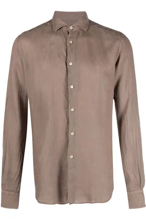 DELL'OGLIO Uomo Camicie - Camicia - Marrone