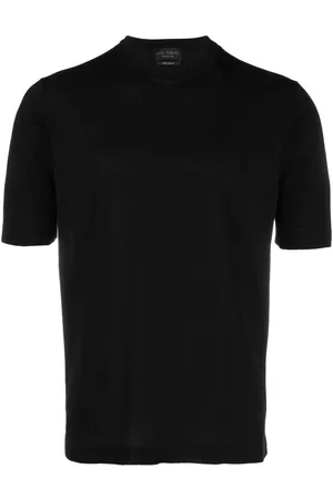 DELL'OGLIO Uomo T-shirt - T-shirt a maniche corte - Nero