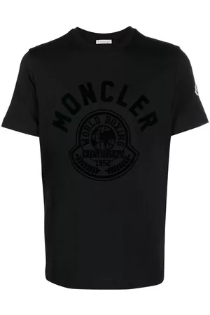 Moncler Uomo T-shirt con stampa - T-shirt con stampa - Nero