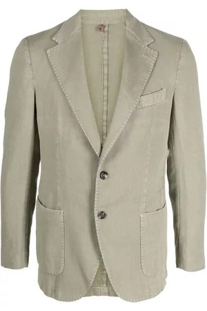 DELL'OGLIO Uomo Blazer - Blazer monopetto - Verde