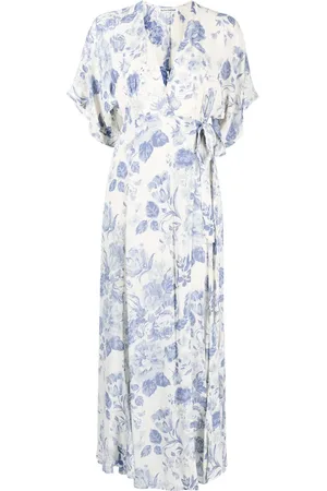 Reformation Abito lungo Winslow a fiori