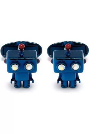 Paul Smith Uomo Gemelli - Gemelli con design Robot - Blu