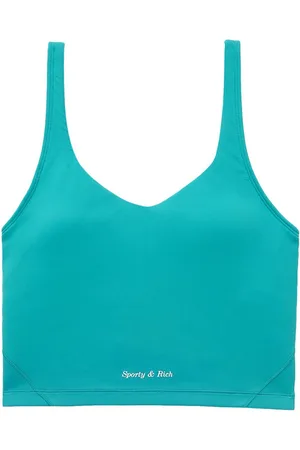 Sporty & Rich Top corto con stampa