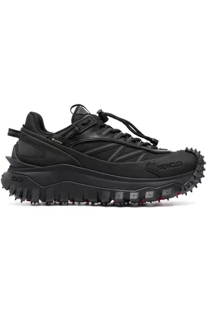 Moncler Donna Sneakers - Trailgrip panelled sneakers - Nero