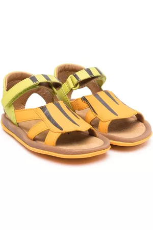 Camper Bambino Sandali - Twins open-toe leather sandals - Arancione