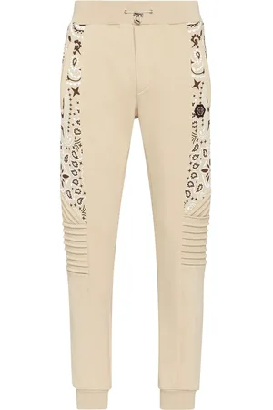 Philipp Plein Pantaloni sportivi con stampa bandana