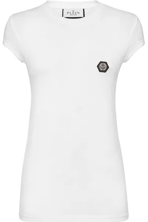 Philipp Plein T-shirt con applicazione logo