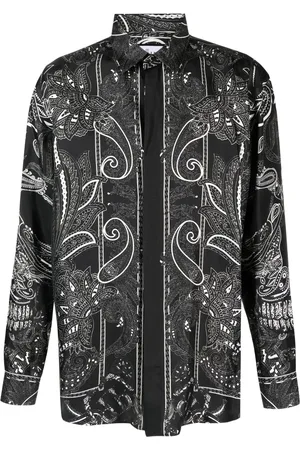 Philipp Plein Camicia Dandy con stampa paisley