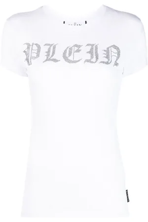 Philipp Plein T-shirt con strass