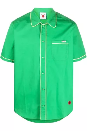 ICECREAM Uomo Camicie - Bowling Team cotton shirt - Verde