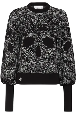Philipp Plein Maglione con stampa paisley