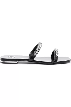 Michael Kors Donna Sandali - Sandali Jessa con suola piatta - Nero