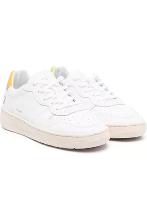D.A.T.E. Sneakers - Court Mono leather sneakers - Bianco