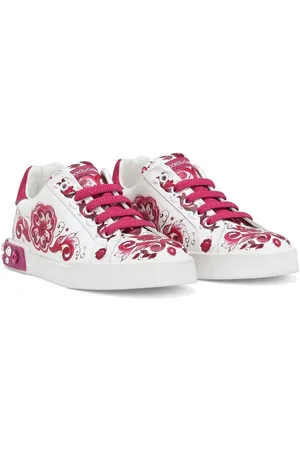 Dolce & Gabbana Sneakers Portofino con stampa maioliche