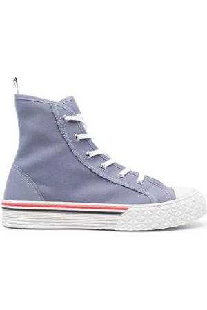 Thom Browne Sneakers alte con dettaglio RWB
