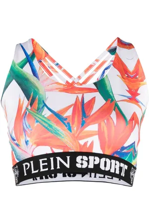 Philipp Plein Reggiseno sportivo con stampa