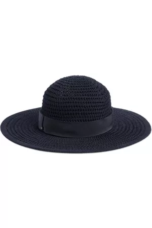 Gucci Donna Cappelli - Cappello all'uncinetto a tesa larga - Blu