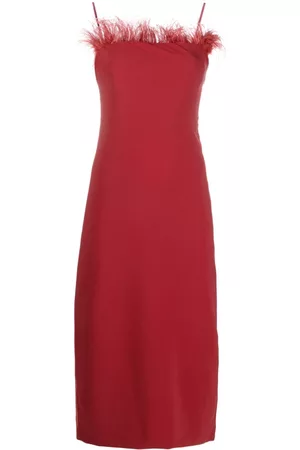 Patrizia Pepe Donna Vestiti midi - Abito midi aderente - Rosso