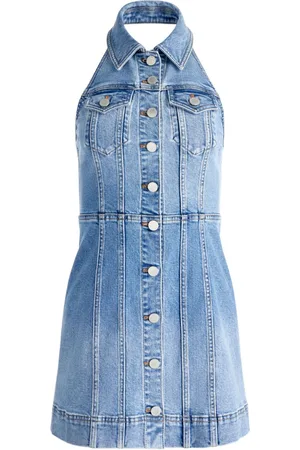 ALICE+OLIVIA Abito denim Kendall