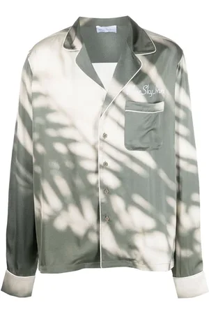 BLUE SKY INN Camicia pigiama con ricamo