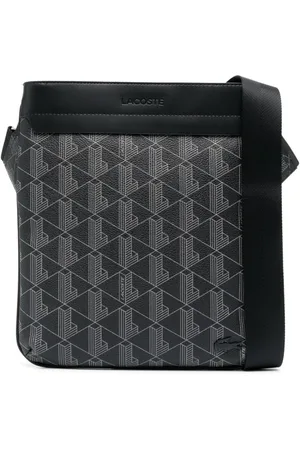 Lacoste Borsa messenger The Blend con monogramma