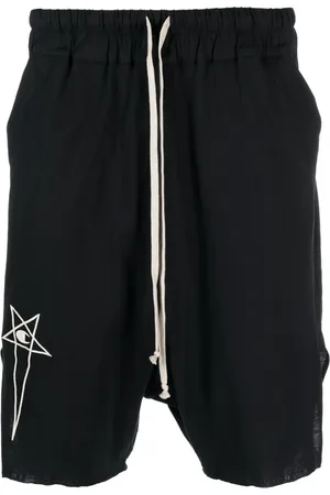 Rick Owens Shorts con ricamo