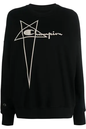 Rick Owens Felpa con ricamo