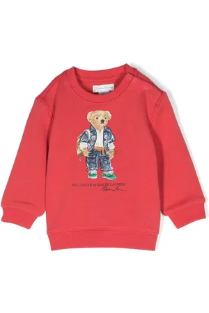 Ralph Lauren Felpa Polar Bear girocollo