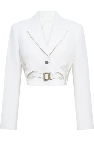 DION LEE Blazer con cintura
