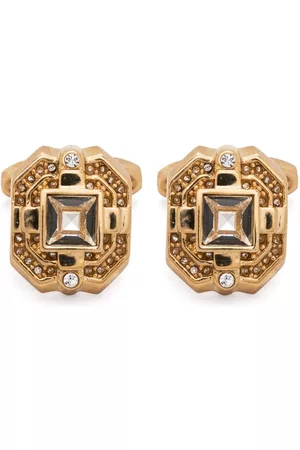 Dolce & Gabbana Uomo Gemelli - Gemelli in argento sterling con cristalli - Oro