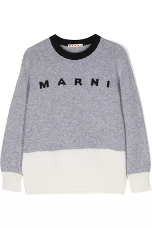 Marni Maglioni - Maglione con intarsio - Grigio