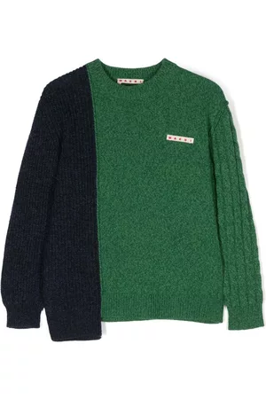 Marni Maglioni - Maglione con applicazione - Verde