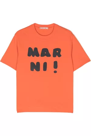 Marni T-shirt con stampa - T-shirt con stampa - Arancione