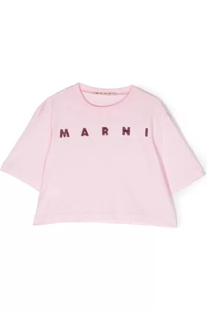 Marni T-shirt - T-shirt con paillettes - Rosa