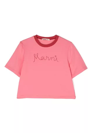 Marni T-shirt - T-shirt con ricamo - Rosa