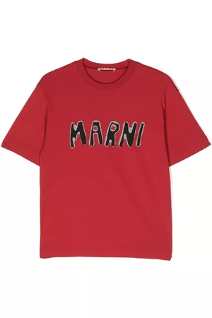Marni T-shirt con stampa - T-shirt con stampa - Rosso