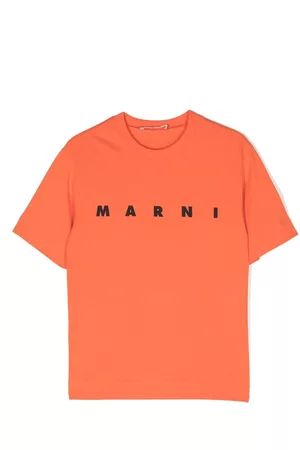 Marni T-shirt con stampa - T-shirt con stampa - Arancione