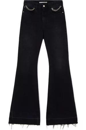 Stella McCartney Donna Jeans a zampa & bootcut - Jeans svasati Falabella - Nero