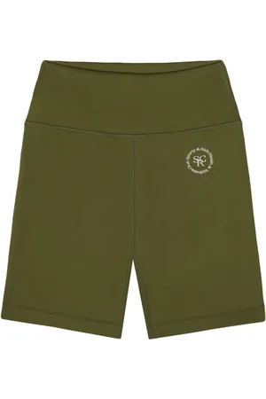 Sporty & Rich Shorts biker con stampa